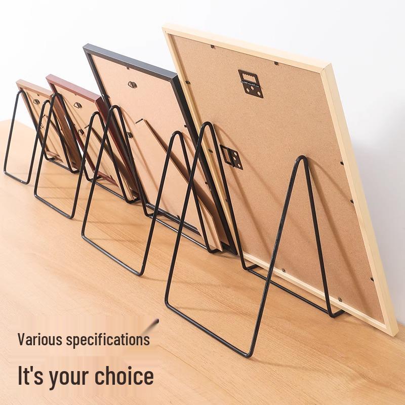 Newcomer Exclusive: Nail-Free Photo Frame Stand for Tabletop Display