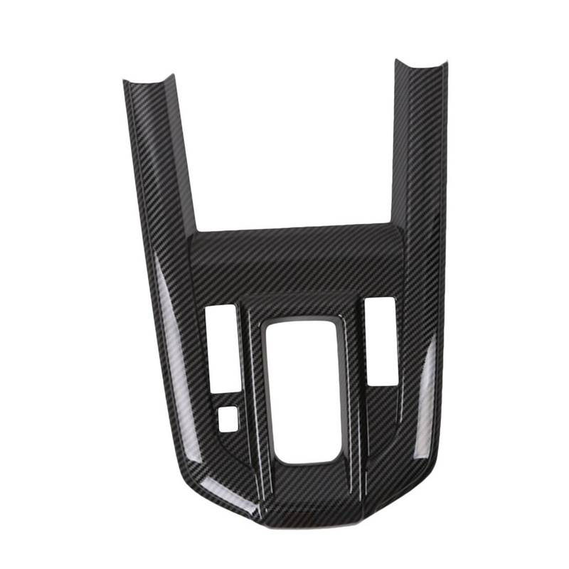 Car Center Console Gear Shift Panel Cover Trim Fit for Isuzu D-Max    2024 LHD Carbon Fiber Style ABS
