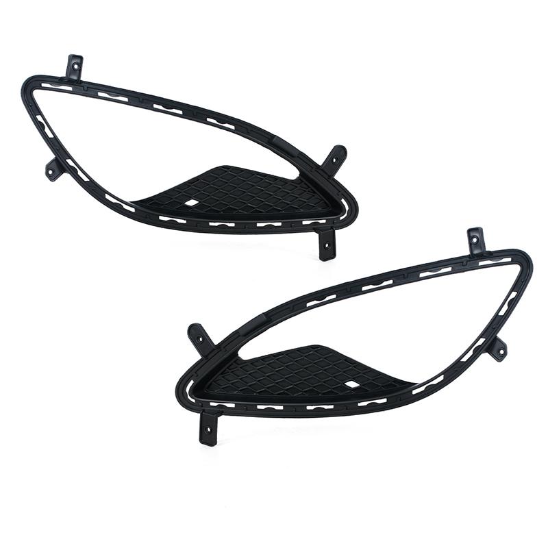 Für Hyundai Genesis Coupe 2013 2014 2015 2016 Frontstoßstange Nebelscheinwerferlampe Gitter Abdeckung Rahmen Nebelscheinwerfer Zierleiste Abdeckkappe Blende Haube