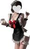 Maid Clothes Naked Apron Cosplay Sexy Sexy Lingerie Babydoll Cute Lace Uniform Extreme Temptation Moe Underwear Halloween Costume T Bag One Size Fits