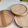 1Pc Bamboo Tea Coffee Cup Pad Placemats Decor Walnut Beech Wood Coasters Durable Heat Resistant Square Drink Mat Bowl Teapot Pad