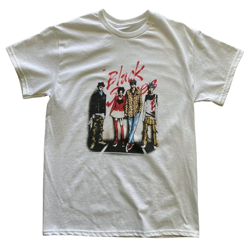 ВЗРЫВ! BLACK STONES NANA OSAKI АНИМЕ УНИСЕКС ХЛОПОК - высококачественный принт Унисекс Футболка M