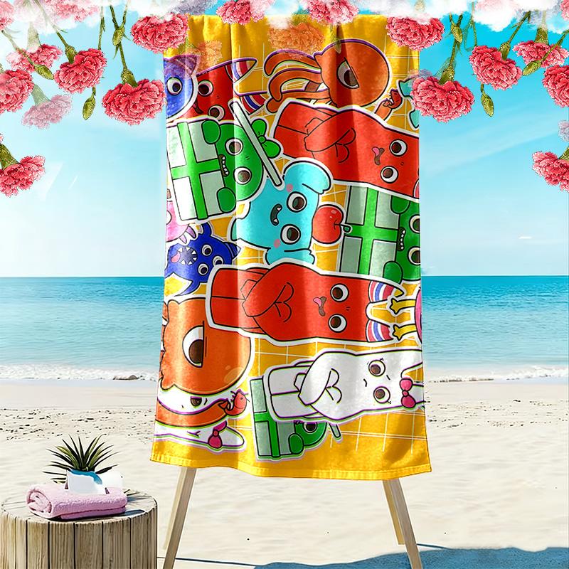 Garten of Banban Print Beach Towel, Large Soft Quick Dry Towel for Beach Camping Swimming