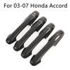 For Honda Accord 2003-2007 Carbon Fiber Car Side Door Handle Covers Trims