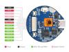 Raspberry Pi Pico 2 RP2350: 1.28" Round LCD Touchscreen Dev Board with 6-Axis Feature
