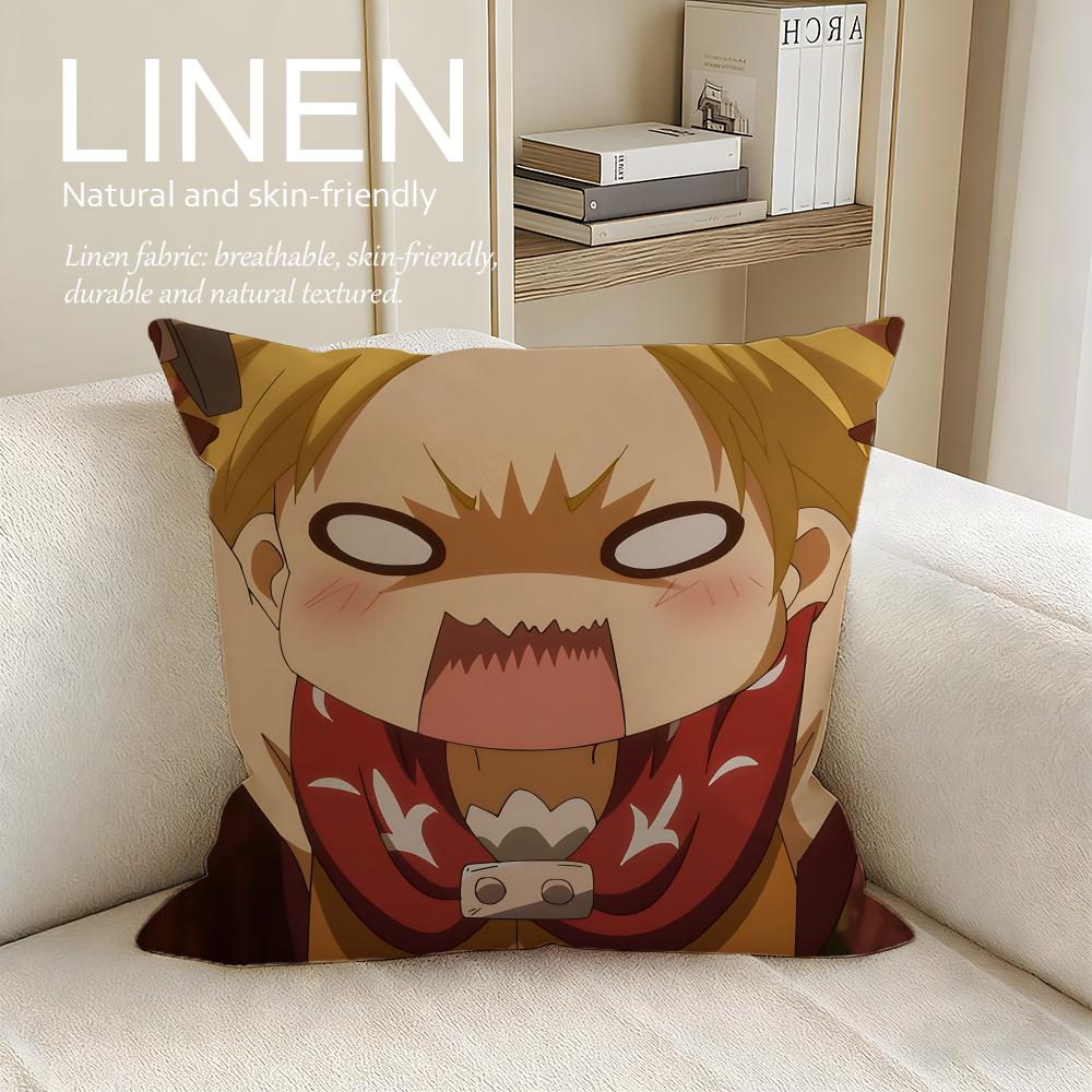 

Daily Life of a YearOld Single Adventurer Cushion Cover Linen Decorative Pillowcase Breathable Washable Sofa Cushion Cover 30X30cm
