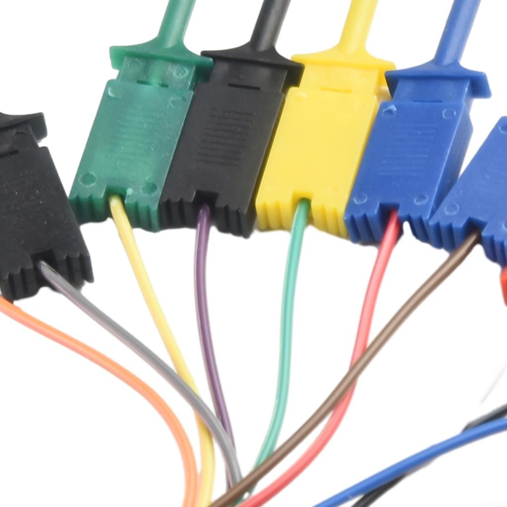 Logikanalysator 1 Satz 20cm Schwarz/blau/rot/grün/gelb