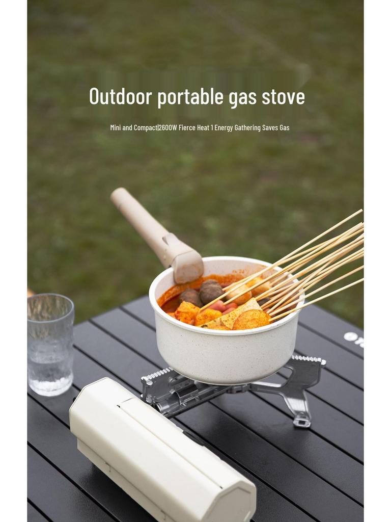Portable Foldable Outdoor Induction Gas Stove for Camping and Cooking