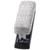 Bling Rhinestone Stapler Black Base Desk Accessory Home Crystal Stapler  Office