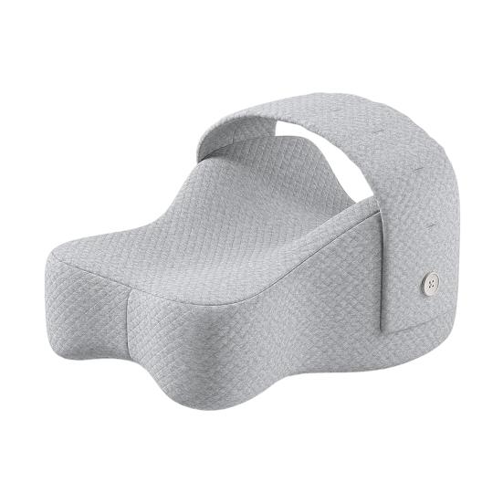 Memory Foam Knee Pillow Large Leg Pillow with Adjustable Strap Aligns Spine Sciatica Relief Back Knees Joints Support