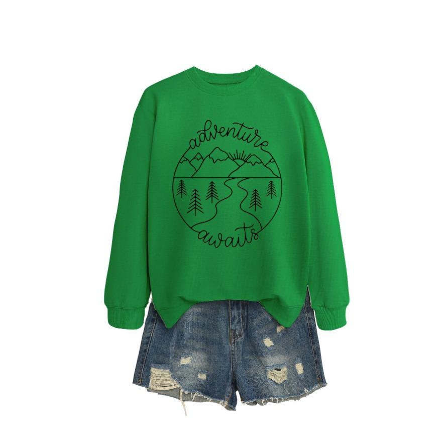 Nová kreativní módní mikina podzimní dámská mikina podzimní a zimní dámská zesílená mikina zimní mikina velké velikosti