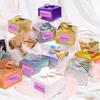 300 Counts Glittering Thermal Label Oil and Water Resistant Adhesive Sticker Scratch Resistant Food Label for Packaging