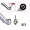 Dental 45 Degree LED High Speed Handpiece E-generator Integrated Self-illuminated Standard Head Push Button Single Water Spray