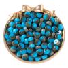 10pcs/Pack Mixed Color Resin Flat Round Beads Spacer Loose Charms Beads for DIY Bracelet Necklace Jewelry Making Accessories