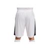 Nike Dri-Fit Comfortable Fashionable Versatile Solid Color Sports Shorts Men Shorts White IB8812-100