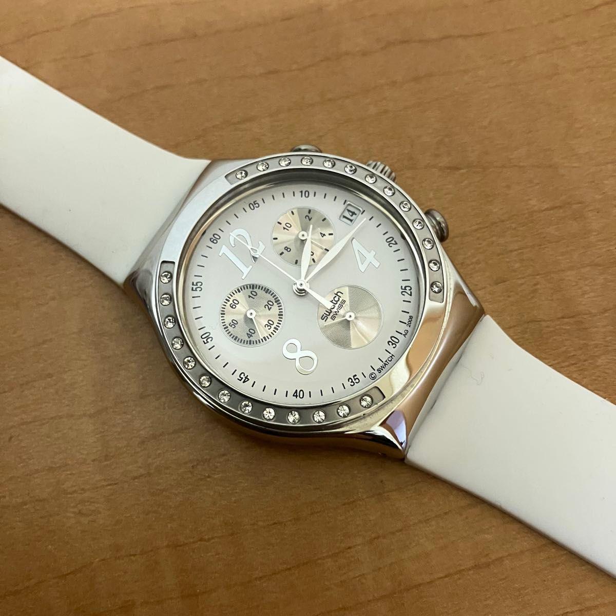 Used Rare item Swatch watch white CASIO