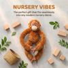 Long Arm Large Plush Monkey Doll Realistice Orangutan Plush Doll Monkey Plush Toy  Baby Toys
