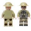 Militärische Soldaten des 2. Weltkriegs, Minifiguren, verschiedene Länder, Bausteinziegel, Weihnachts- und Geburtstagsgeschenk für Jungen und Kinder