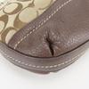 Used COACH Shoulder Bag Signature F24028 canvas/leather beige Brown