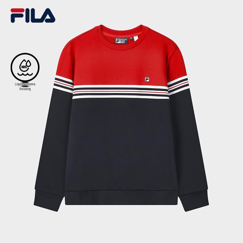 FILA Men s Winter Pure Cotton Pullover Sweatshirt XXL