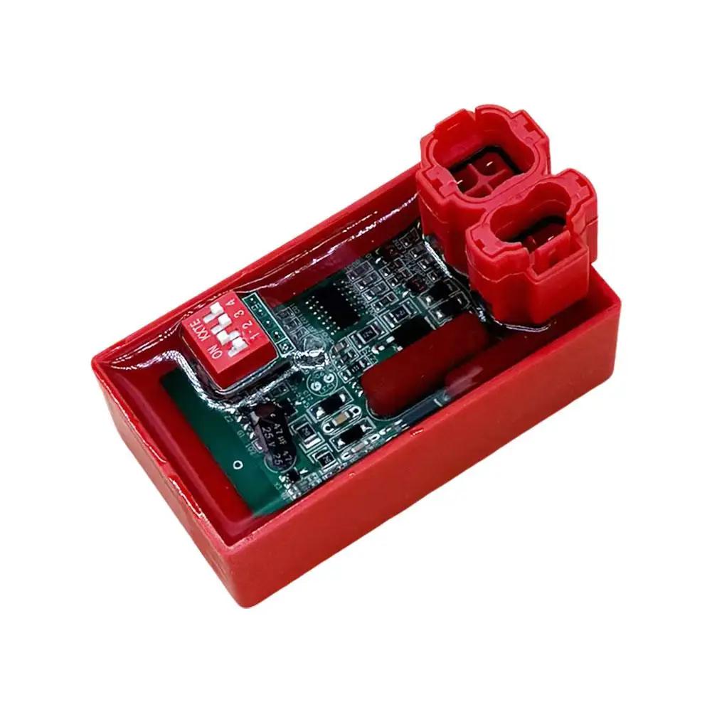 

RACING CDI для XLR125 XL125 TITAN92-02 KS ML125 97-02 Ограничение скорости AC 6PIN 4000-12000 об/мин CBX200 XR200 NX150 NX200 NX350 R6J1 красный