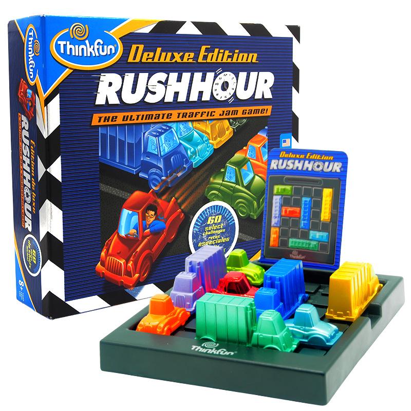 ThinkFun Rush Hour Junior Deluxe Edition: Beginner Spatial Thinking & Planning Toy