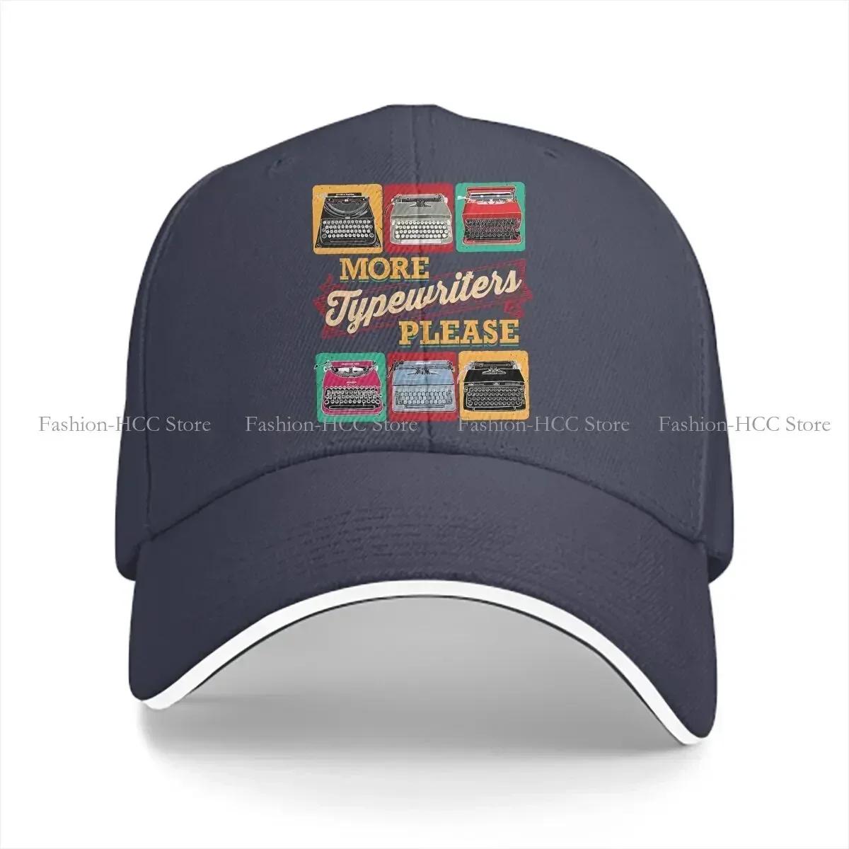 

Colorful Solid Color Baseball Caps Peaked Cap Typewriters Sun Shade Hats Unisex WoUnisex One Size