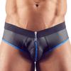 Joy Zip Jockstrap Black-Blue - Svenjoyment - Bottomless