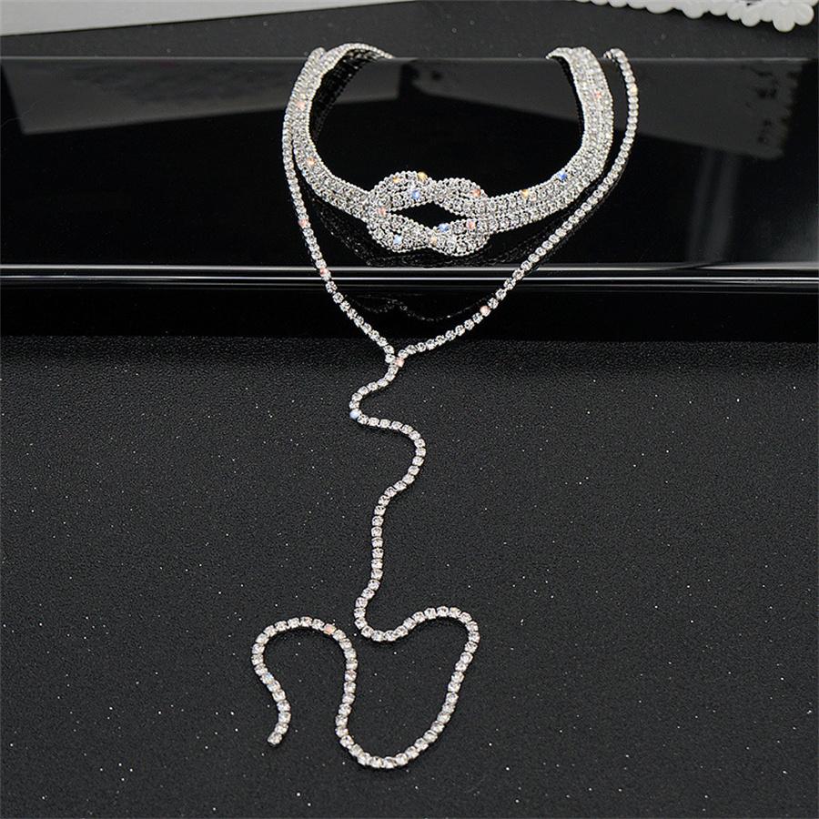 New Style Fashion Exquisite Jewelry Sets For Women Bride Wedding Party Accessories Cubic Zircon Stud Earrings & Necklace Gift