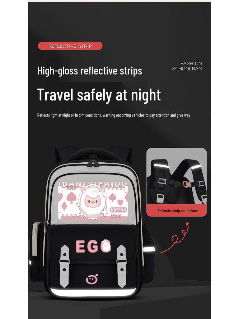 Ergonomic Large-Capacity Backpack for Kids In Grades 1-6