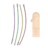 100pcs Plastic Floss Bobbins with Manual Bobbin Winder   Crafts Easy Storage Embroidery Bobbins for Needlework Sewing