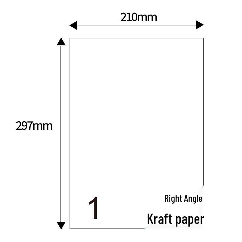 TANGO A4 Selbstklebendes Kraftpapier für Laser- & Tintenstrahldrucker