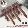 8mm 10mm 12mm 14mm 16mm 18mm 20mm 22mm Universal Replacement PU Watch Strap for Men Women Soft Wrist Band Sport Bracelet