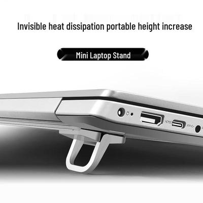 Portable Laptop Stand with Heatsink and Desktop Riser Bracket