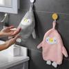 1Pc Cute Penguin Hanging Hand Towel Kitchen Super Absorbent Microfiber Cleaning Wipe Dishcloths Kids Soft Quick Dry Bath Towels