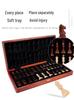 Wooden Magnetic Chess Set: Portable Folding Board Game for Kids & Adults, Perfect for Parent-Child Interaction