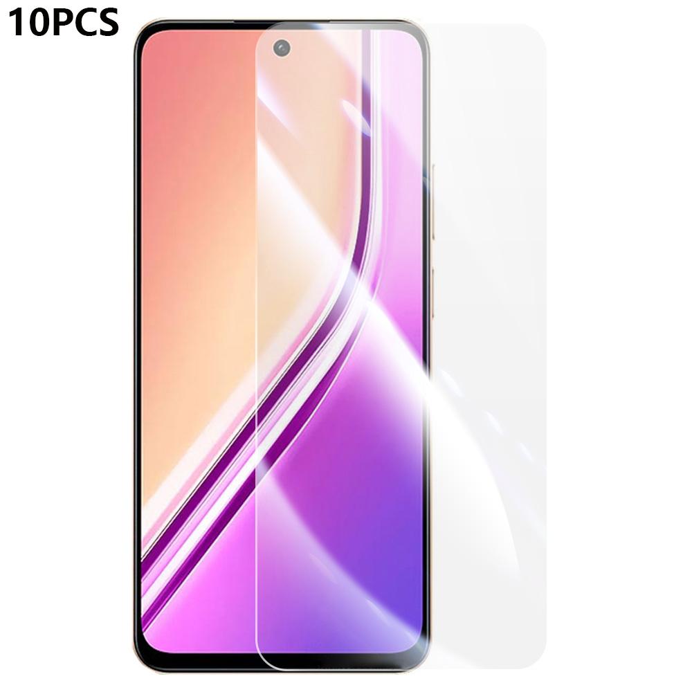 

RURIHAI 10Pcs For Realme P3x 5G Screen Protector 0.26mm 2.5D High Aluminium Silicon Glass Film As Shown A