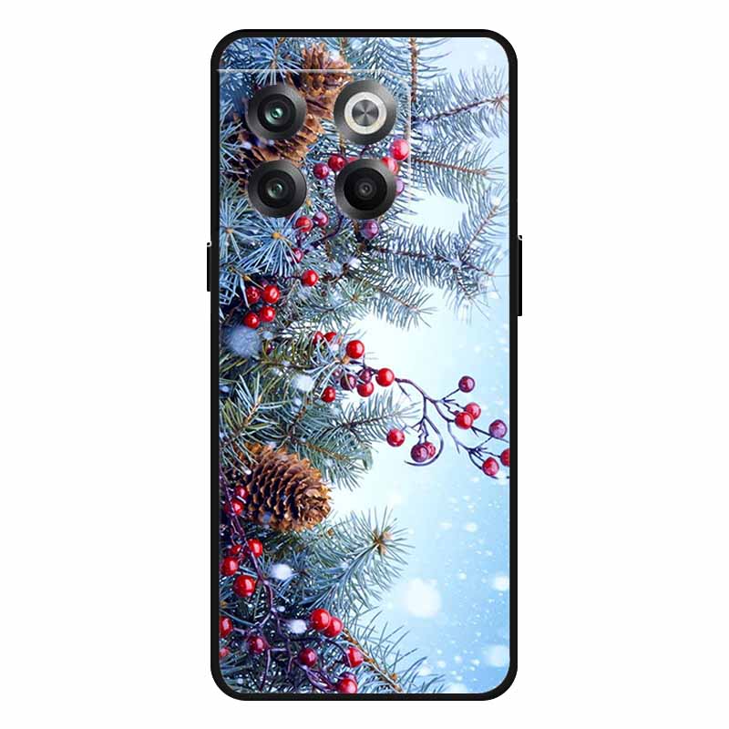 For Oneplus 10T Case 10 Pro Christmas Silicone Soft TPU Cover for Oneplus Nord N20 SE One plus ACE Pro 10T Coque New Year Gift