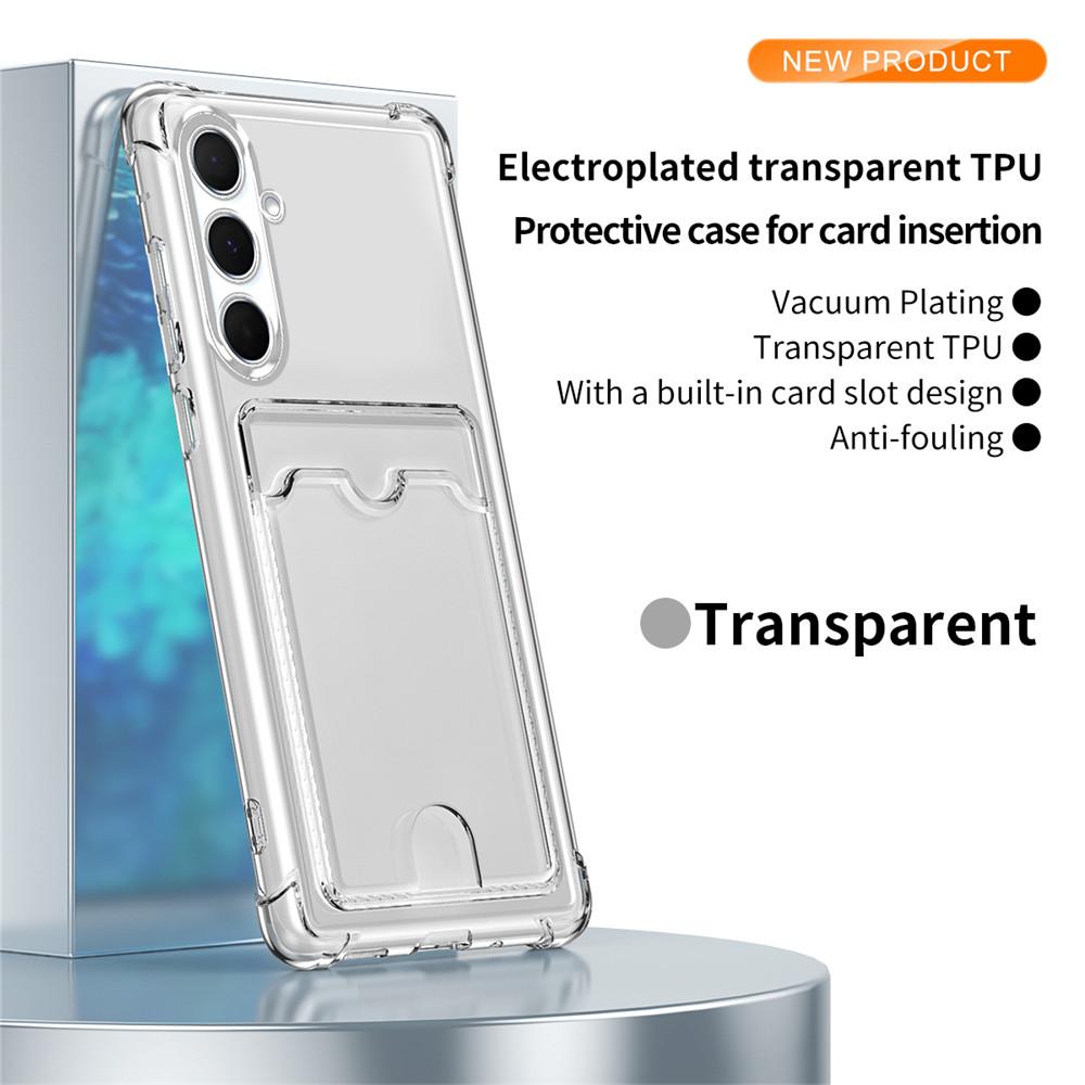 

Позолочений гаманець з кишенею для карток Чохол для телефону для Samsung A53 A52 A13 A23 A33 A73 A12 A22 A32 A72 A51 A71 A50 Ударостійкий прозорий чохол For Samsung A21S