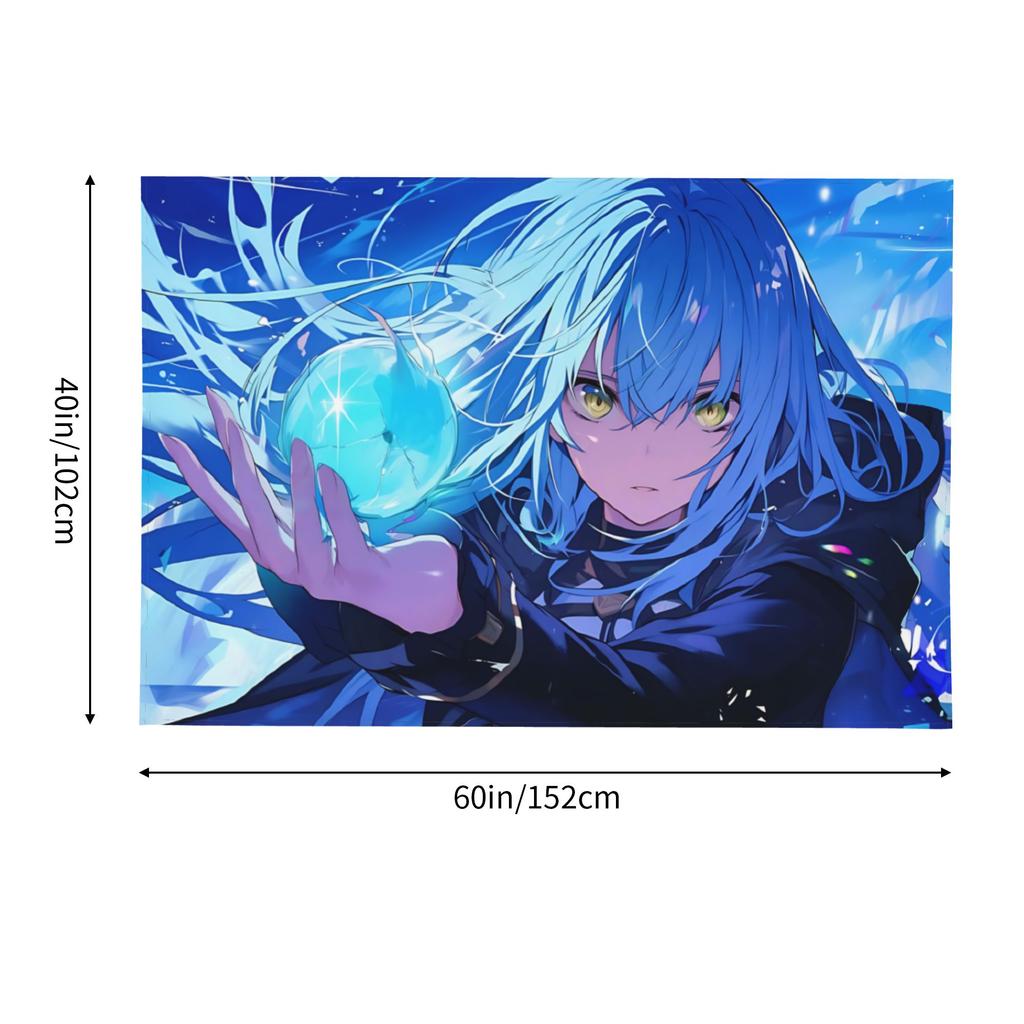 Japanese Style Anime Game Girl Tapestry Bedroom Decoration Wall Hanging Blanket Tapestry Cool Stuff For Room