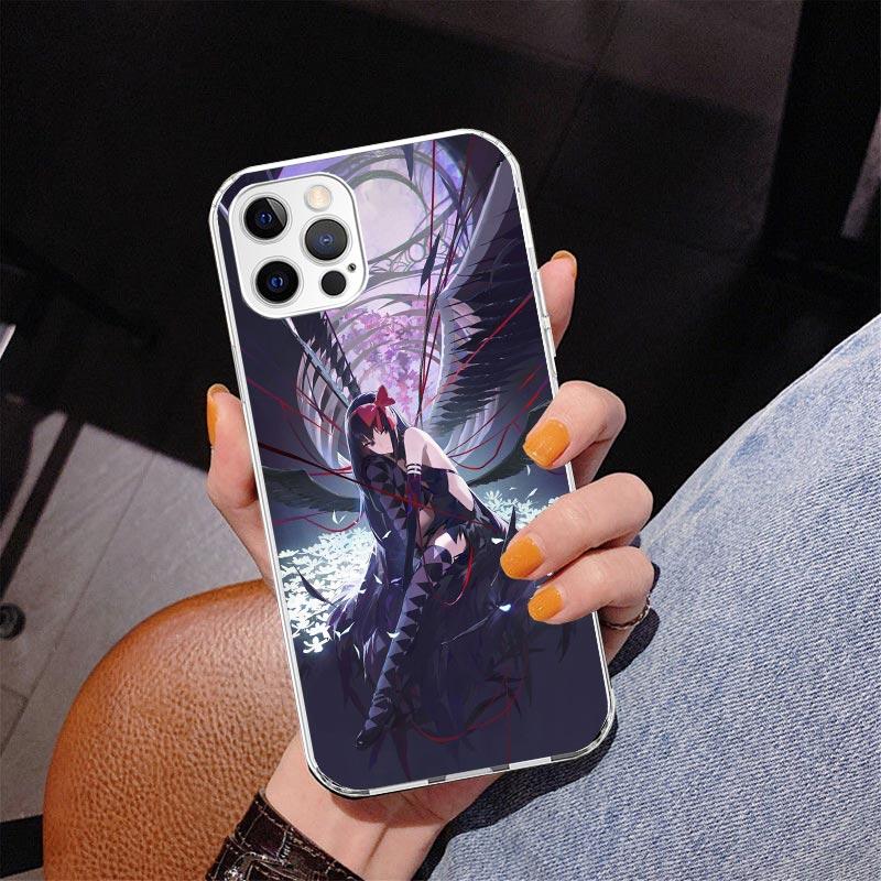 

Madoka Magica Homura Phnoe Case for Iphone 17 Air 16 16E 11 12 13 Mini 14 Plus 15 Pro Max 7 8 + SE 2020 Phone Cover Coque iPhone 16 Plus
