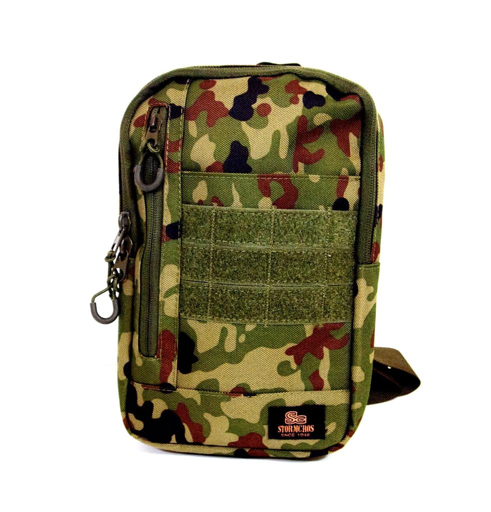 Storm Cross Body Bag One Shoulder Bag Rucksack Bag Military Force Camouflage Survival Game MOLLE Compatible 4L 45852 [STORMCROS] Self-Defense (GSDF