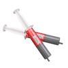 2Pcs Thermal Paste Silicone Grease Compound Syringe Design Accessory for CPU Computer