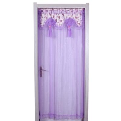 1PC selbstklebende Schlafzimmer Tür Vorhang Wohnzimmer Gaze Vorhang Moskito Beweis Partition Vorhang hängen