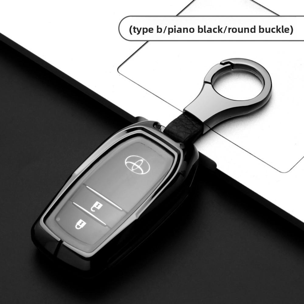 Premium Key Case for Toyota Camry RAV4 Corolla CHR Highlander Levin Keychain Holder