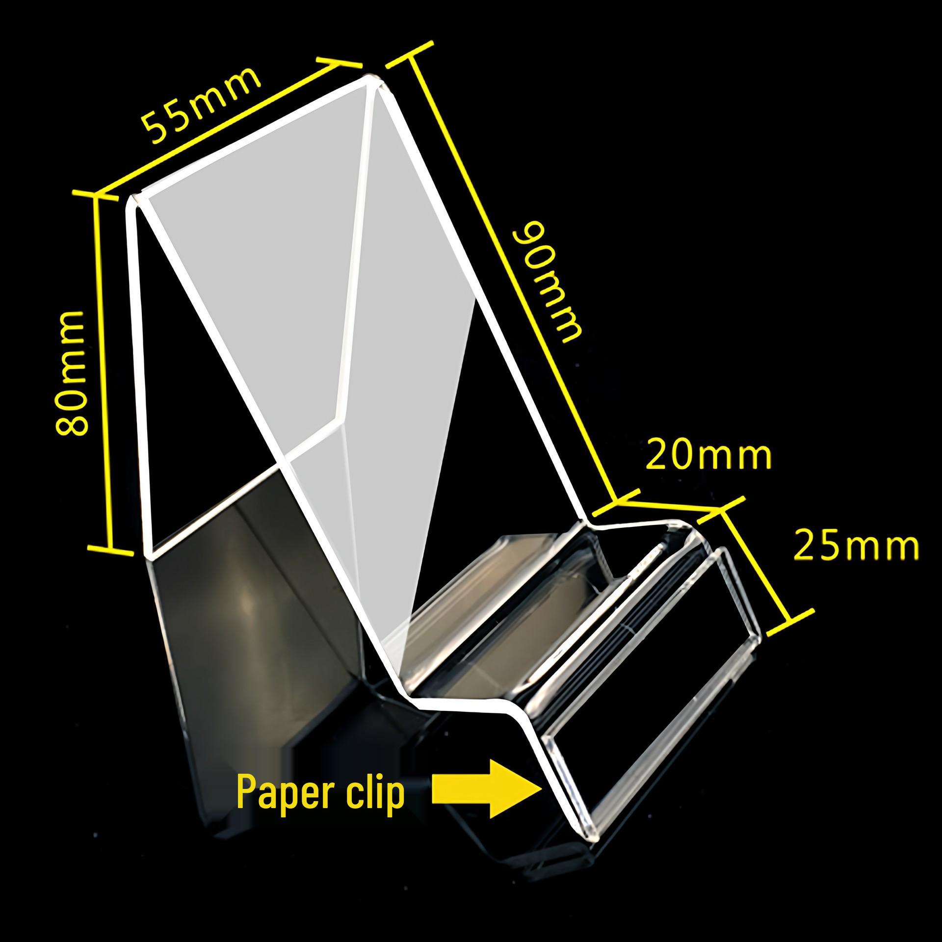 Acrylic Transparent Mobile Phone & Camera Display Stand