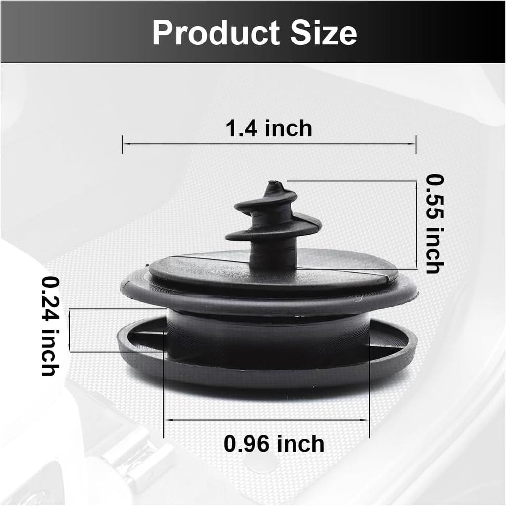 10 Sets Car Floor Mat Clips, Non-Slip Carpet Fixers, Automotive Fastener Carpet Clips, Car Floor Mat Retaining Clip Replacement For #3D0-864-851-B41