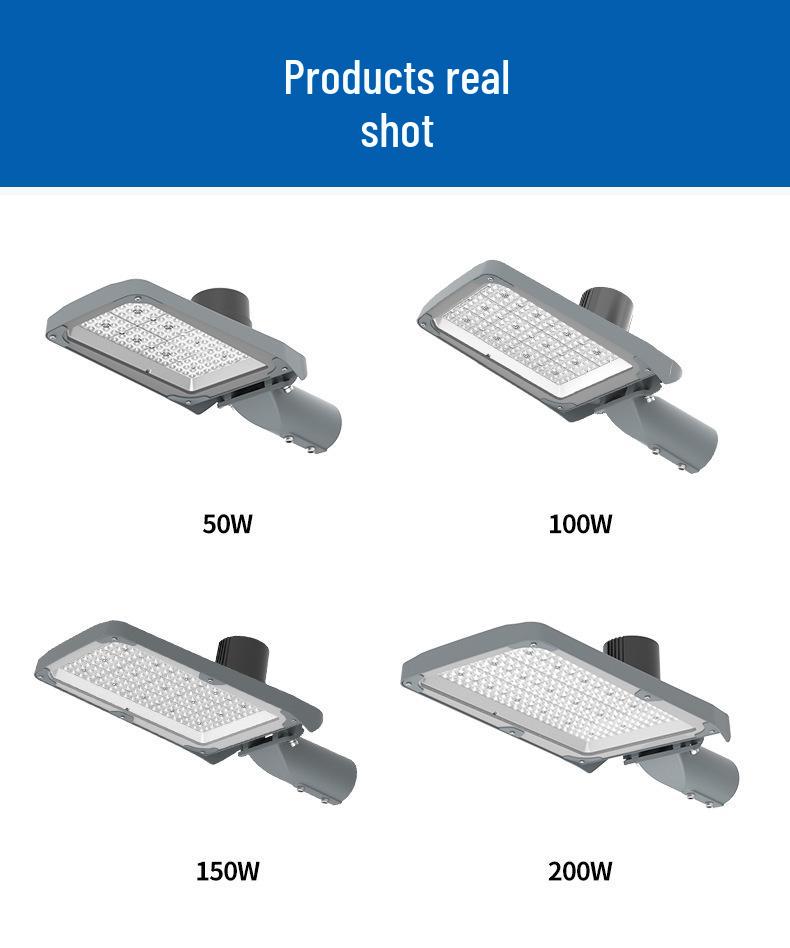 Waterproof LED Street Light Head for Outdoor and Courtyard, Available in 50W, 100W, and 150W