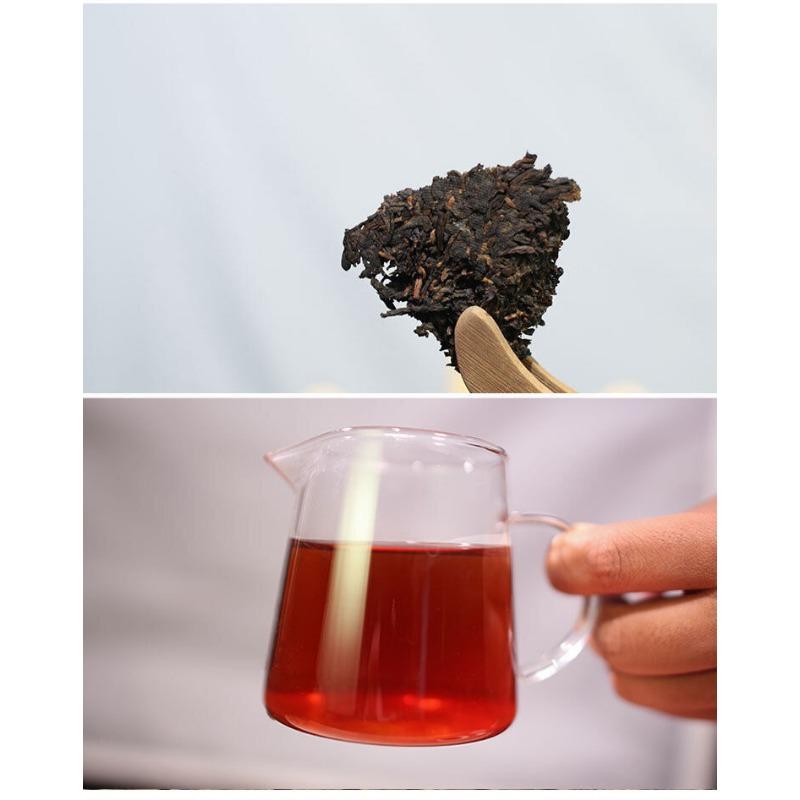 357г Чай Пуэр Юньнань Чай Пуэр Спелый чайный пирог Юньнаньский высокогорный чайный пирог — фото 7