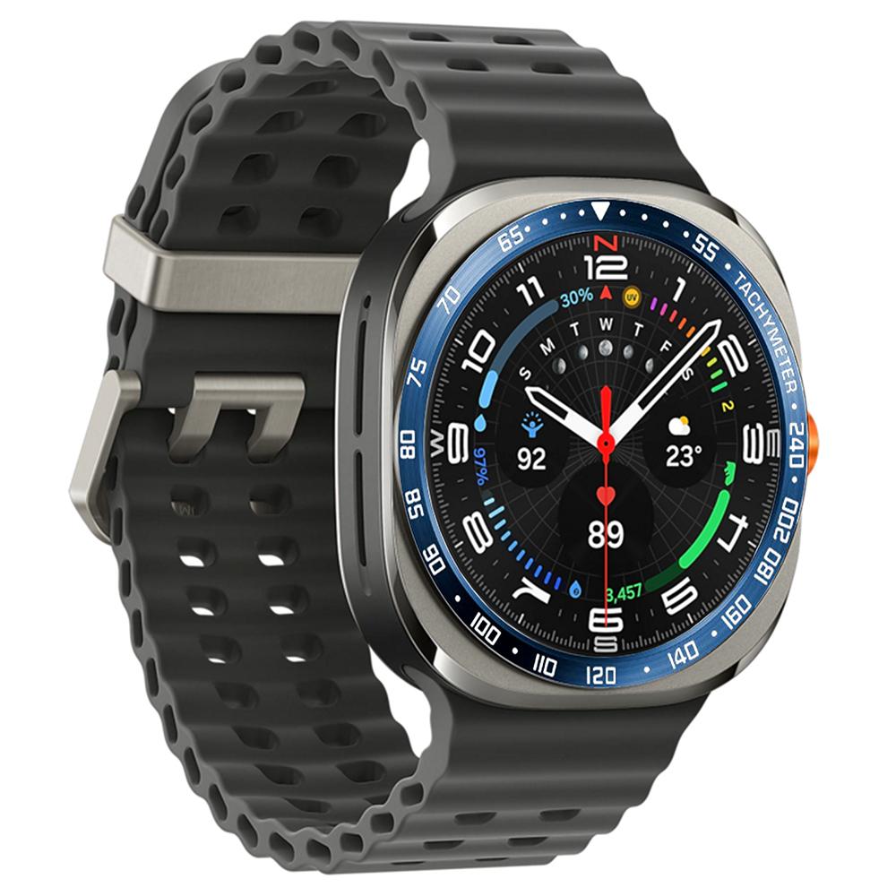 

Type A for Samsung Galaxy Watch Ultra 47mm Bezel Ring Stainless Steel Metal Bezel Styling Dial Circle B